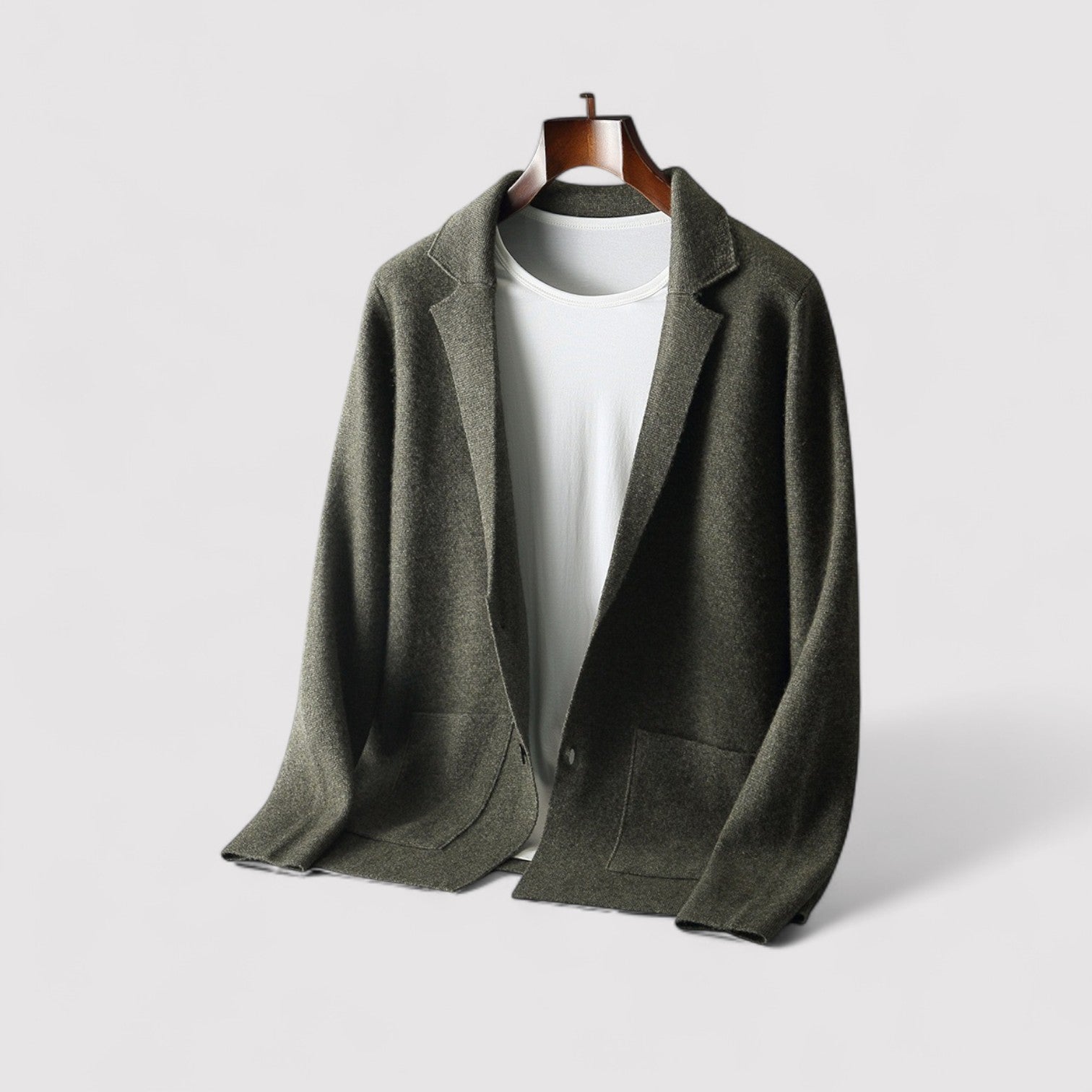 Lorenzi & Montague | The Nereo – Knit Blazer Cardigan