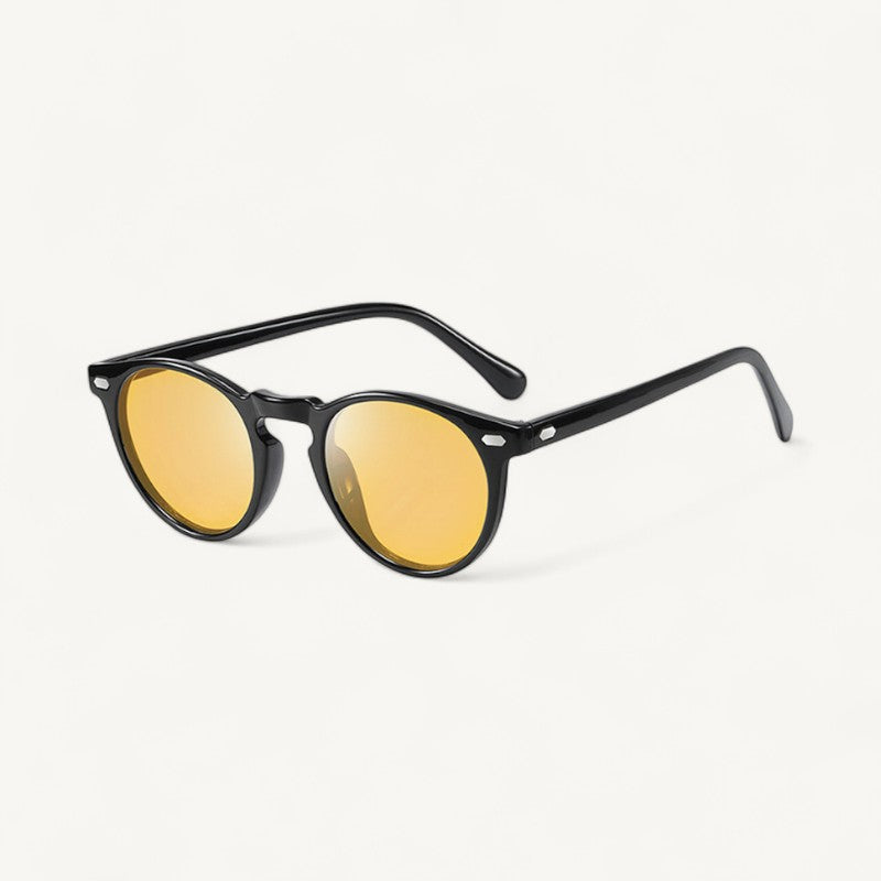 Lorenzi & Montague | The Nocturne Round Sunglasses