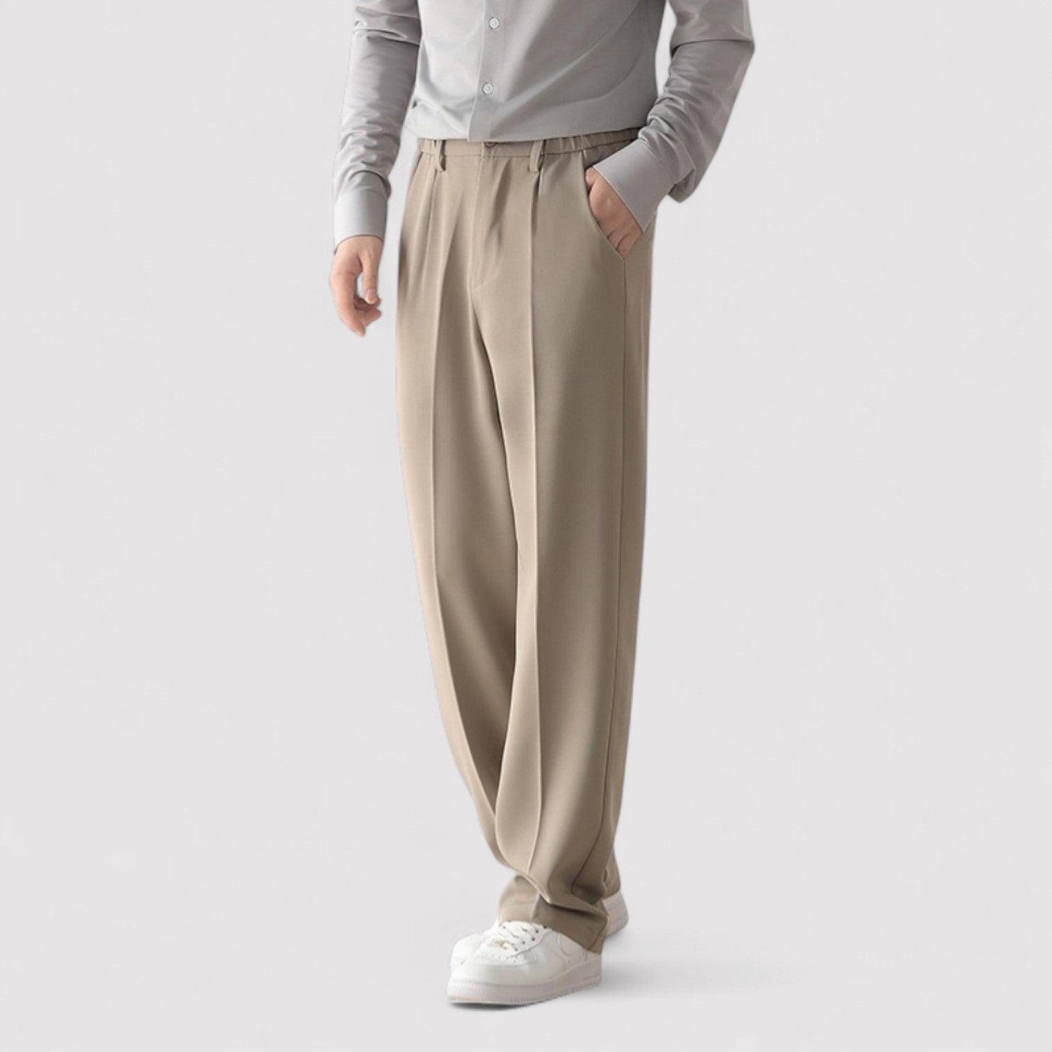 Lorenzi & Montague | The Cesario – Straight-Leg Trousers
