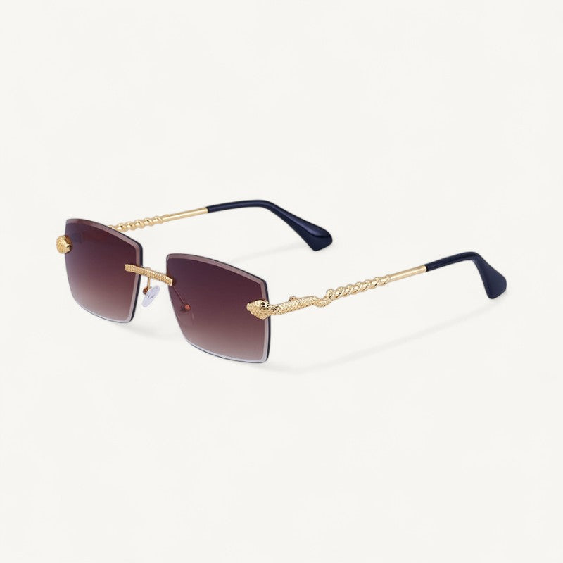 Lorenzi & Montague | The Monarch Rimless Sunglasses