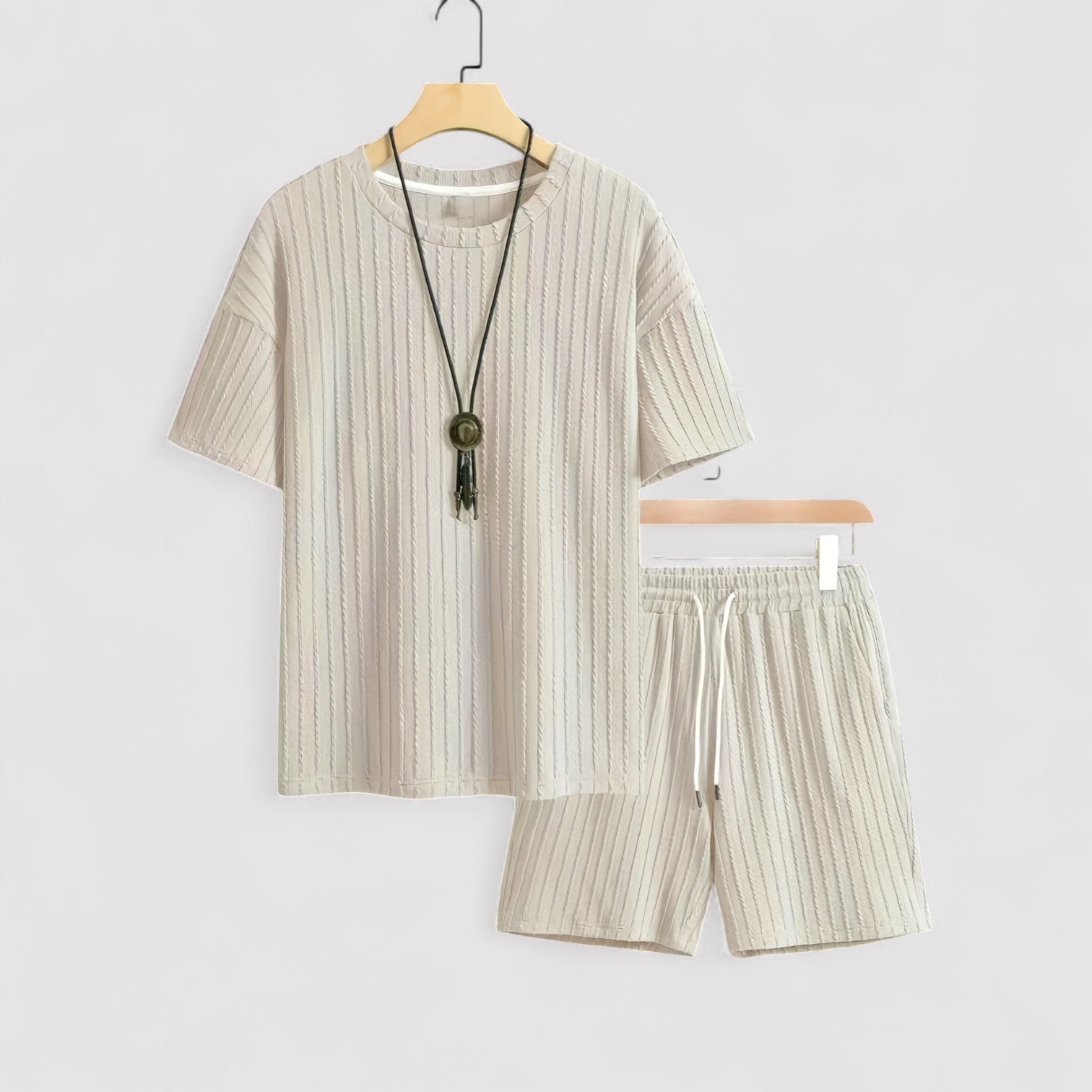 Lorenzi & Montague | The Eliano – Men’s Knitted Cotton Lounge Set