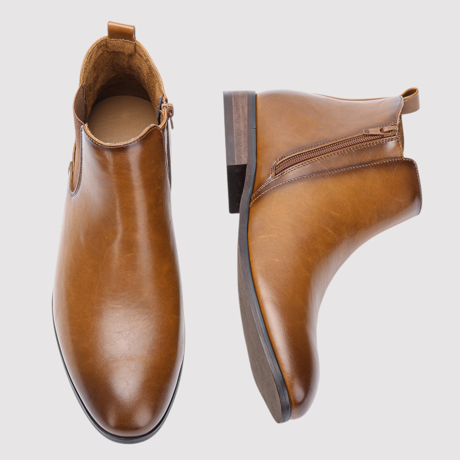 Lorenzi & Montague | The Alden – Leather Chelsea Boots