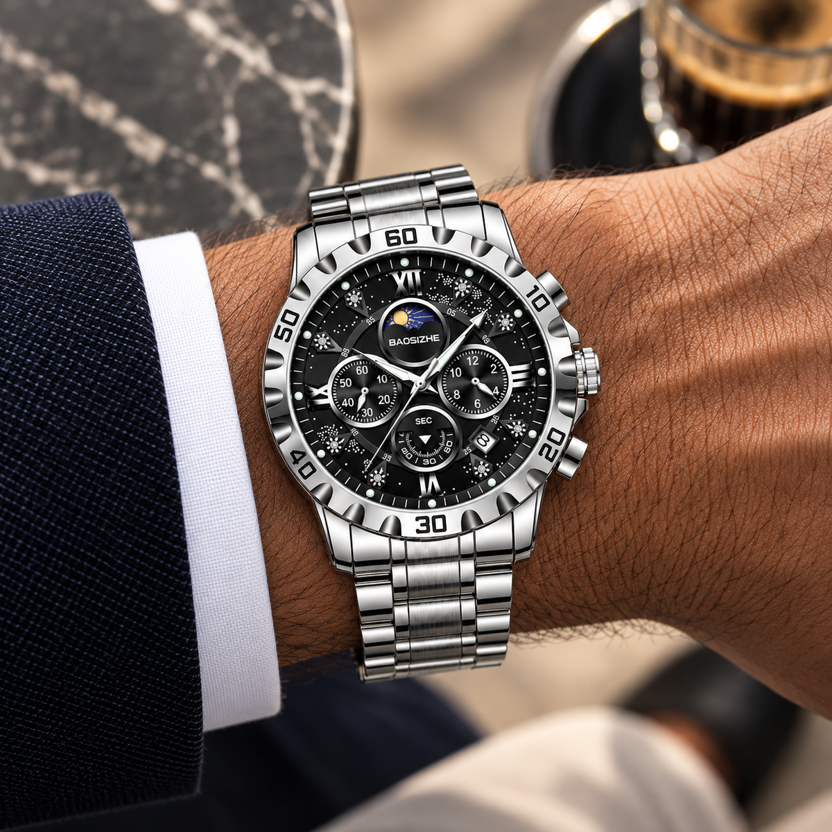 Lorenzi & Montague | The Salvano – Quartz Chronograph Watch