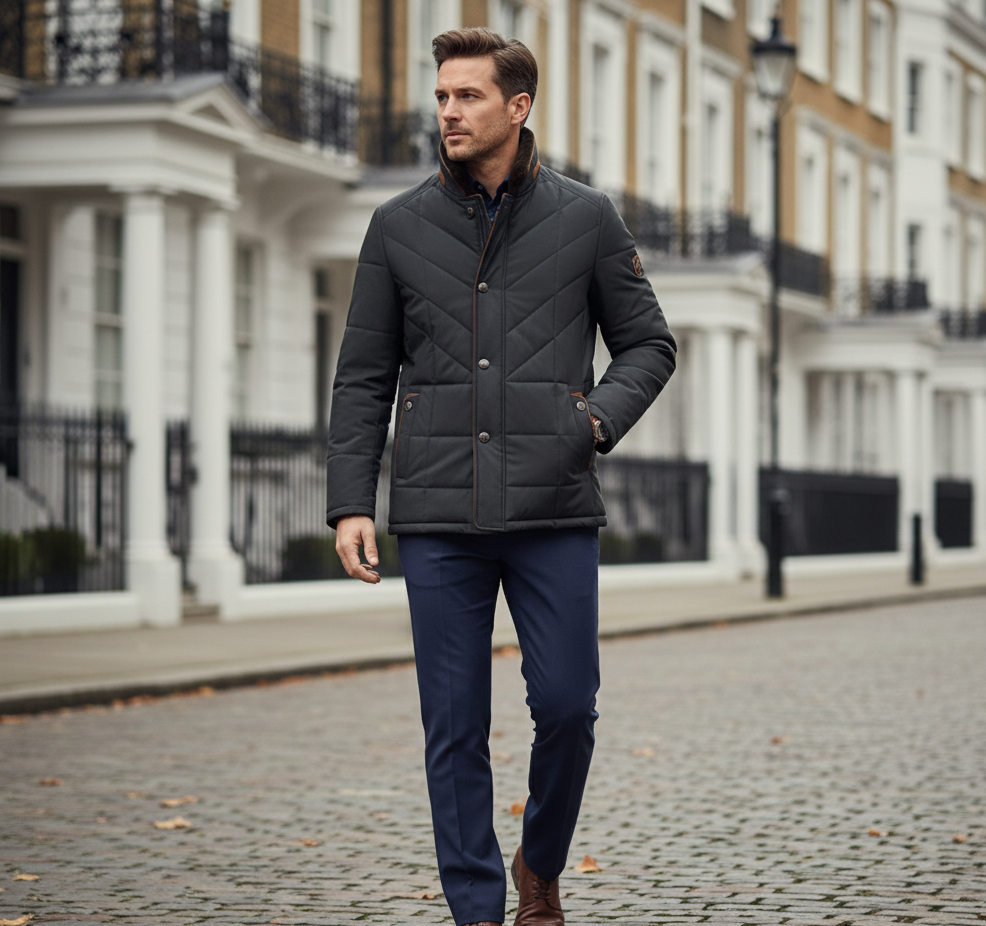 Lorenzi & Montague | The Marcello – Padded Winter Coat