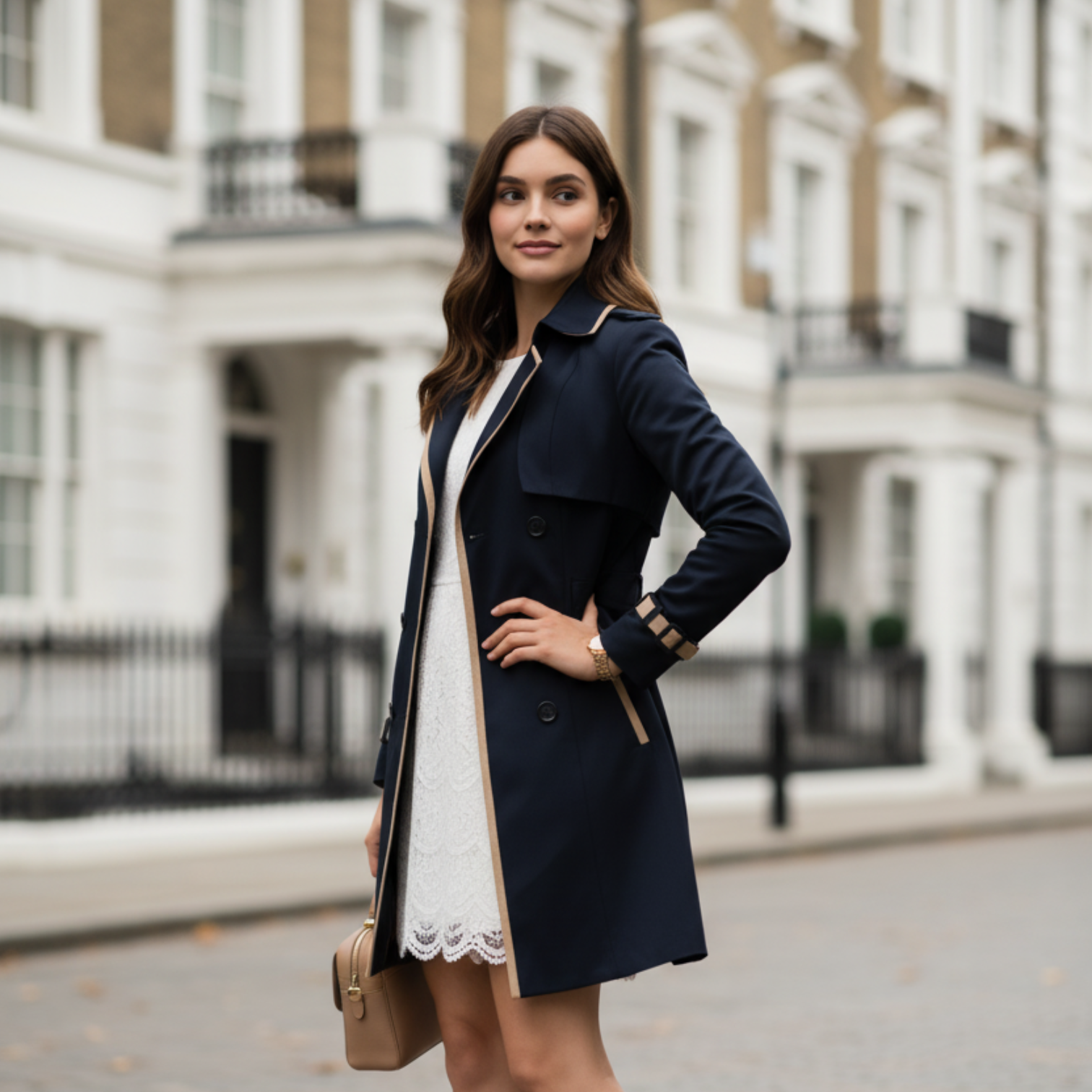 Lorenzi & Montague | The Elise – Commuter Trench Coat