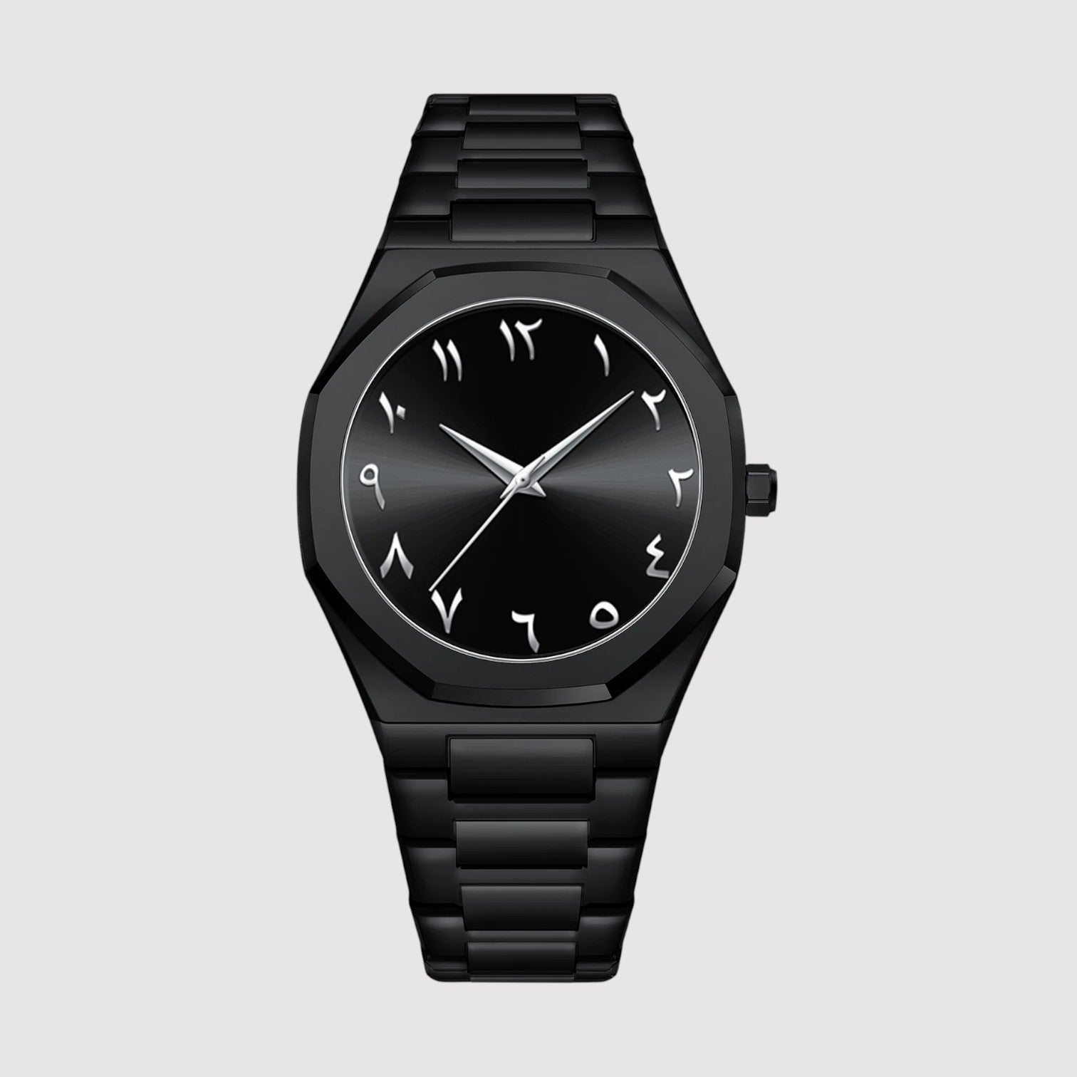 Nizar | Men's Stainless Steel Minimal Watch | Lorenzi & Montague