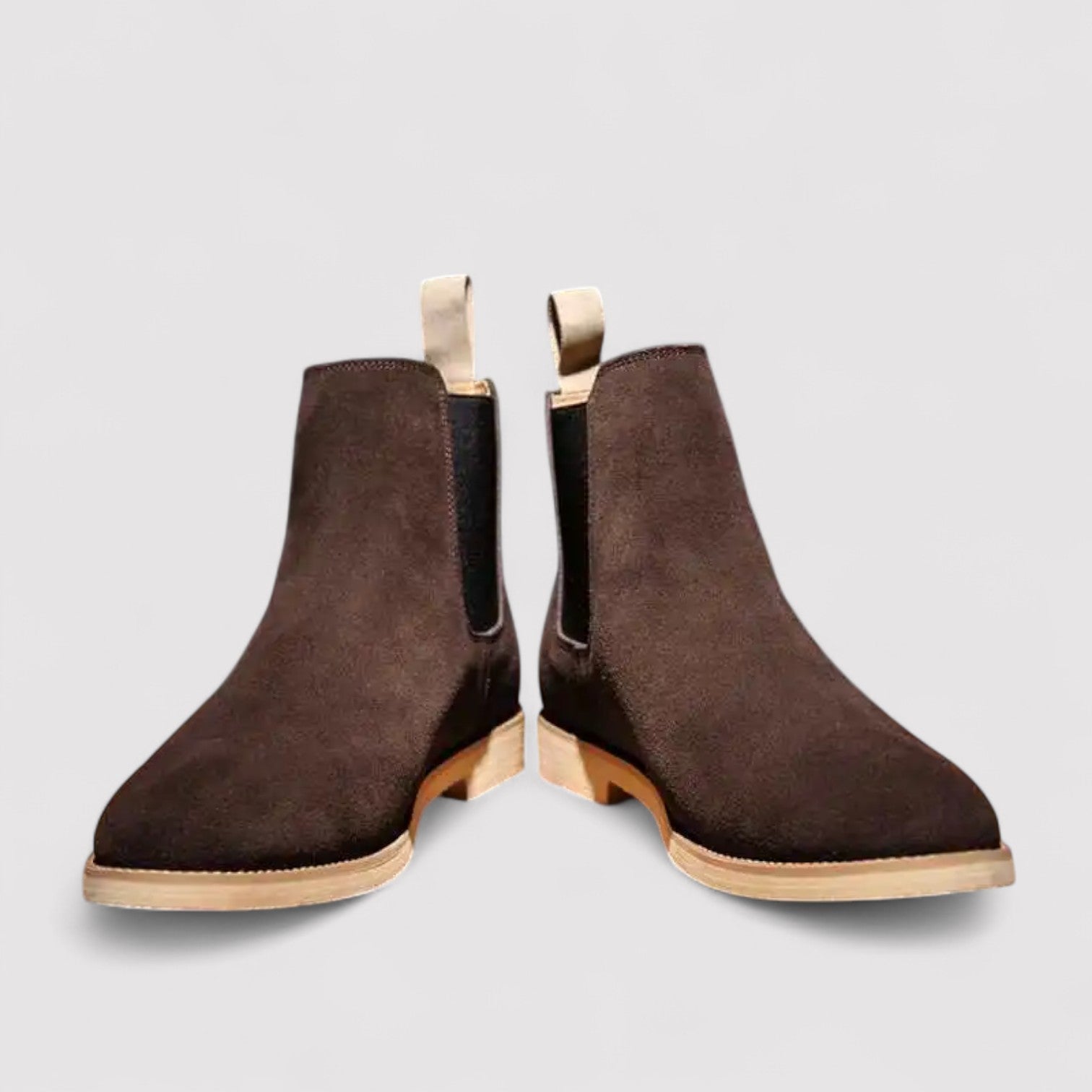 Lorenzi & Montague | The Elio – Suede Chelsea Boots