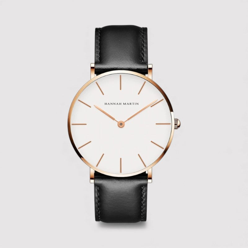 Whitmore | Men's Leather Dress Watch | Lorenzi & Montague