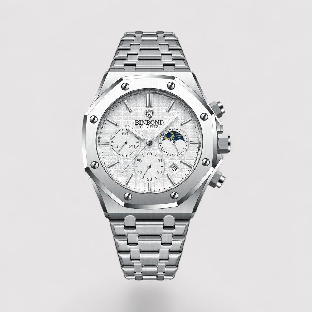 Lorenzi & Montague | The Orlan – Moonphase Chronograph