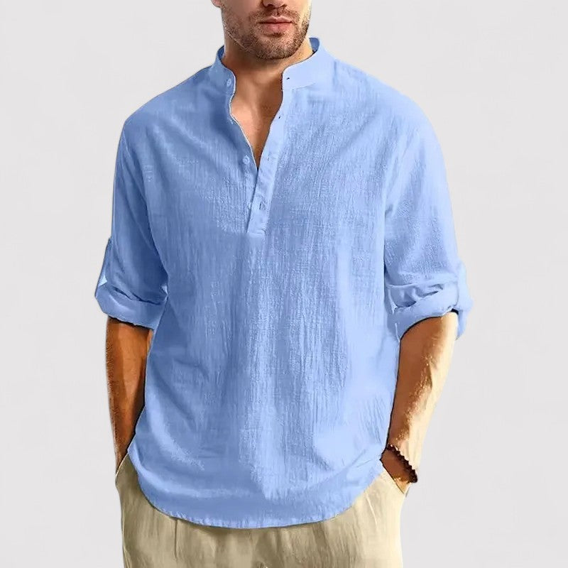 Lorenzi & Montague | The Giulio – Henley Shirt