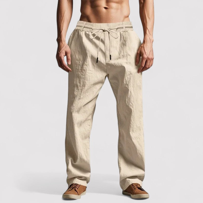 Lorenzi & Montague | The Vittorio – Linen Trousers