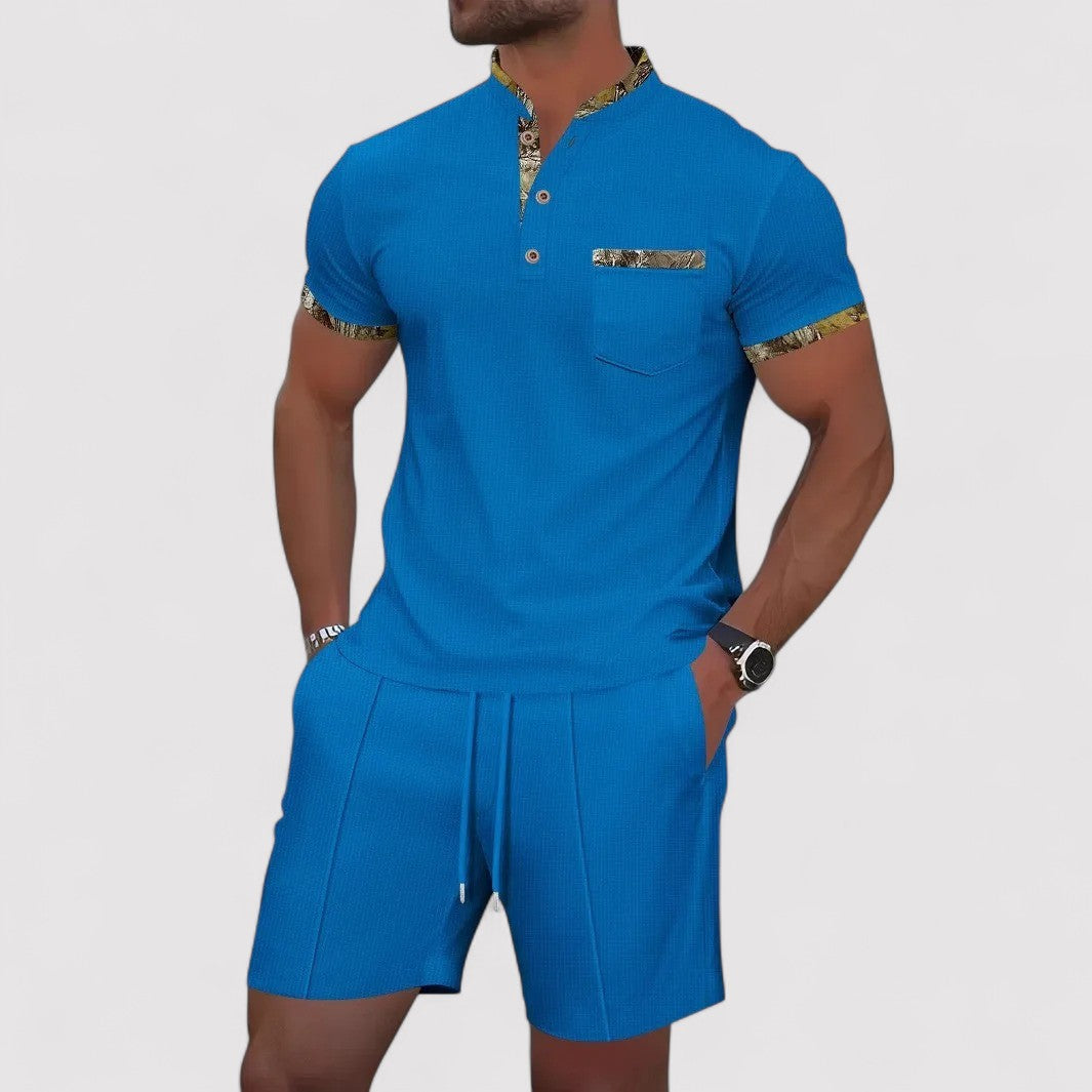 Lorenzi & Montague | The Adriano – 2-Piece Polo Summer Set