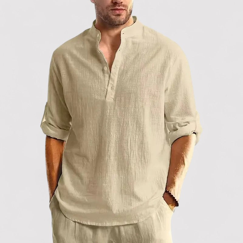 Lorenzi & Montague | The Giulio – Henley Shirt