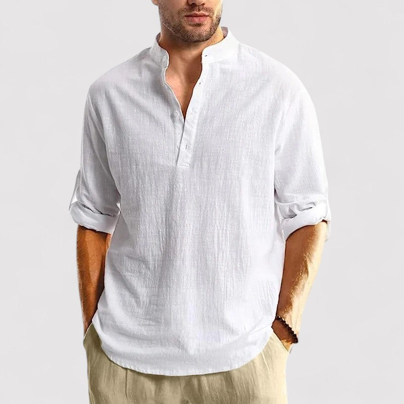Lorenzi & Montague | The Giulio – Henley Shirt