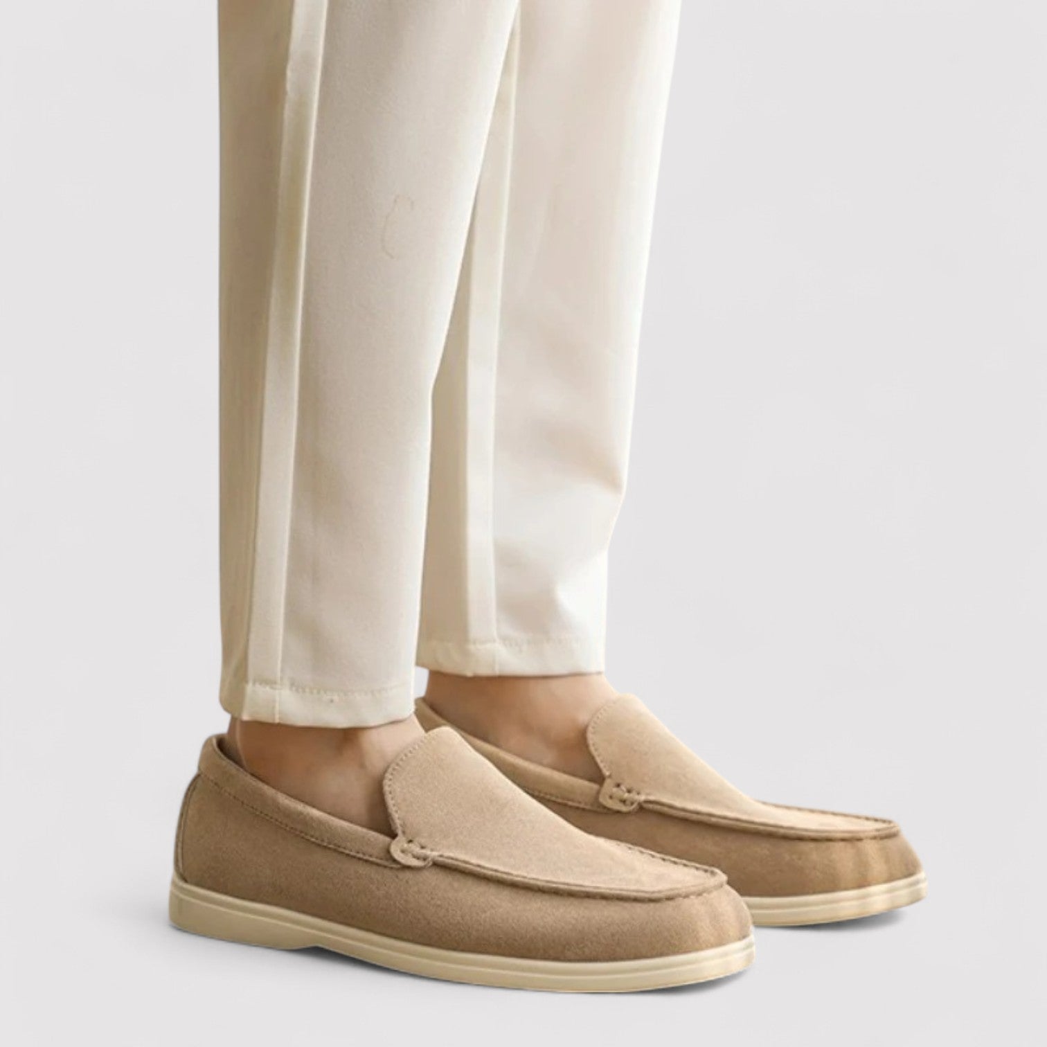 Lorenzi & Montague | The Renato – Suede Driving Loafers