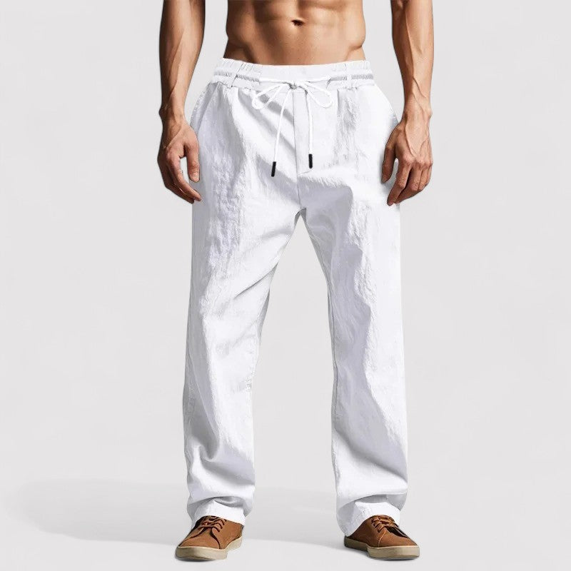 Lorenzi & Montague | The Vittorio – Linen Trousers