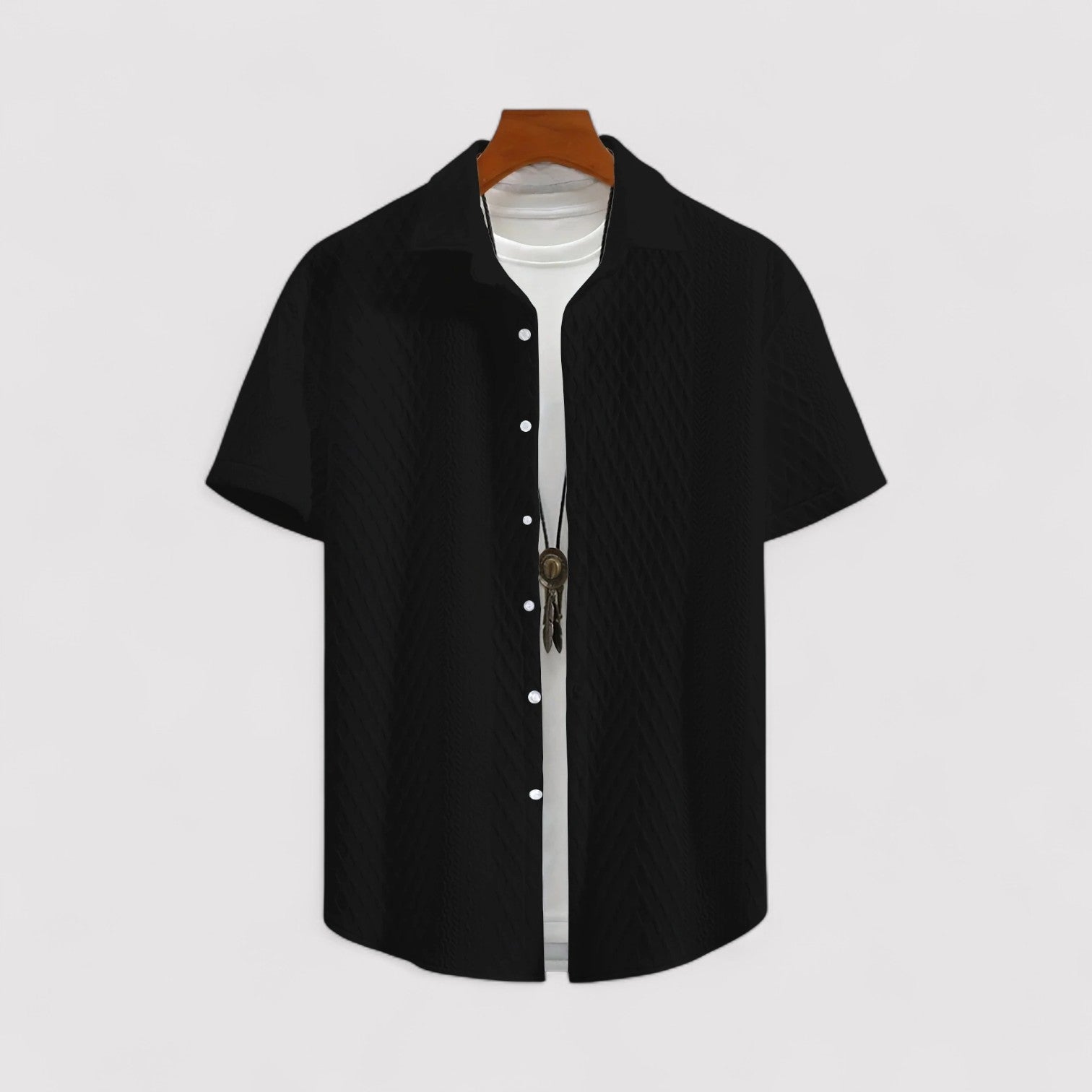Lorenzi & Montague | The Leone – Jacquard Summer Shirt