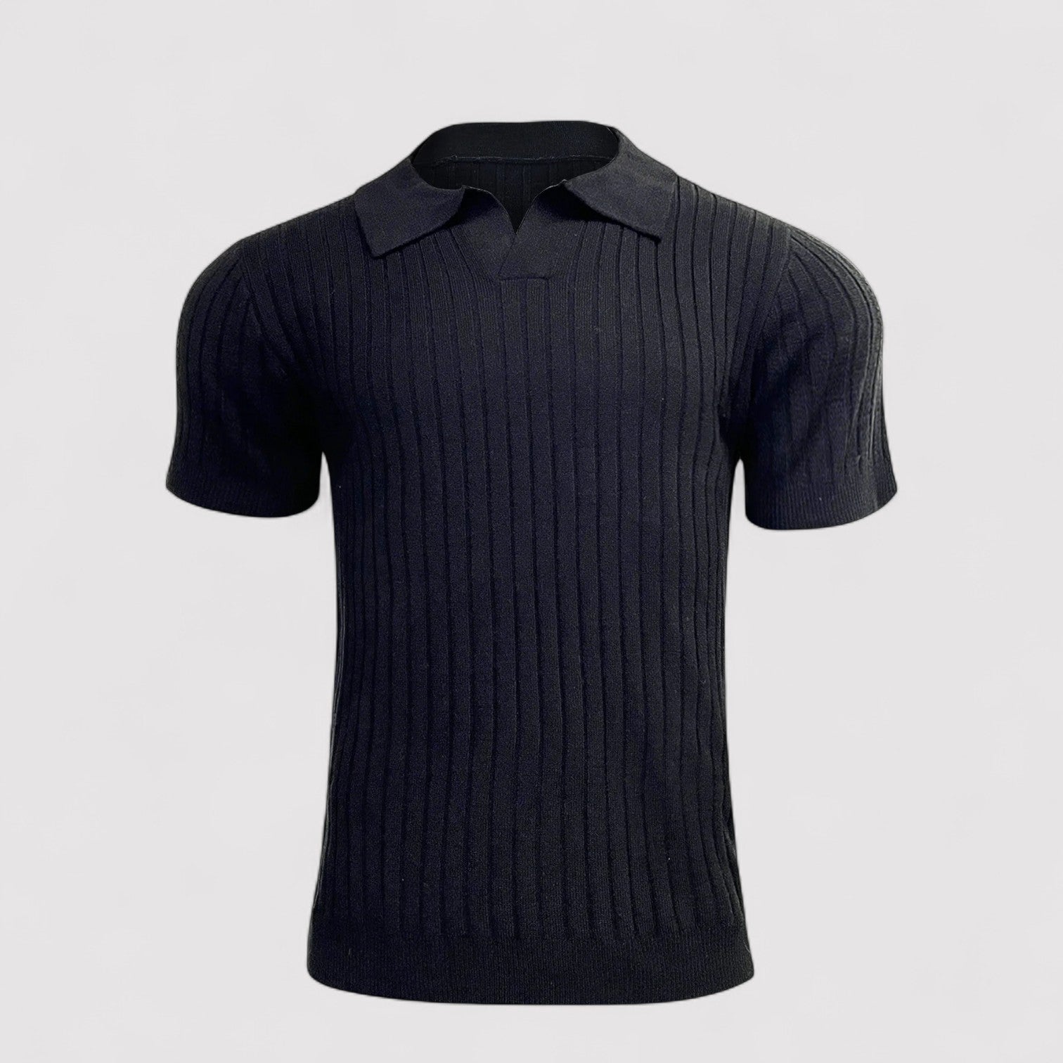 Lorenzi & Montague | The Severino – Knitted Polo Shirt