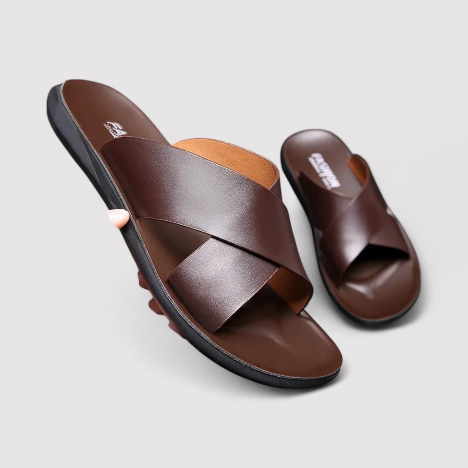 Lorenzi & Montague | The Bruno – Leather Sandals