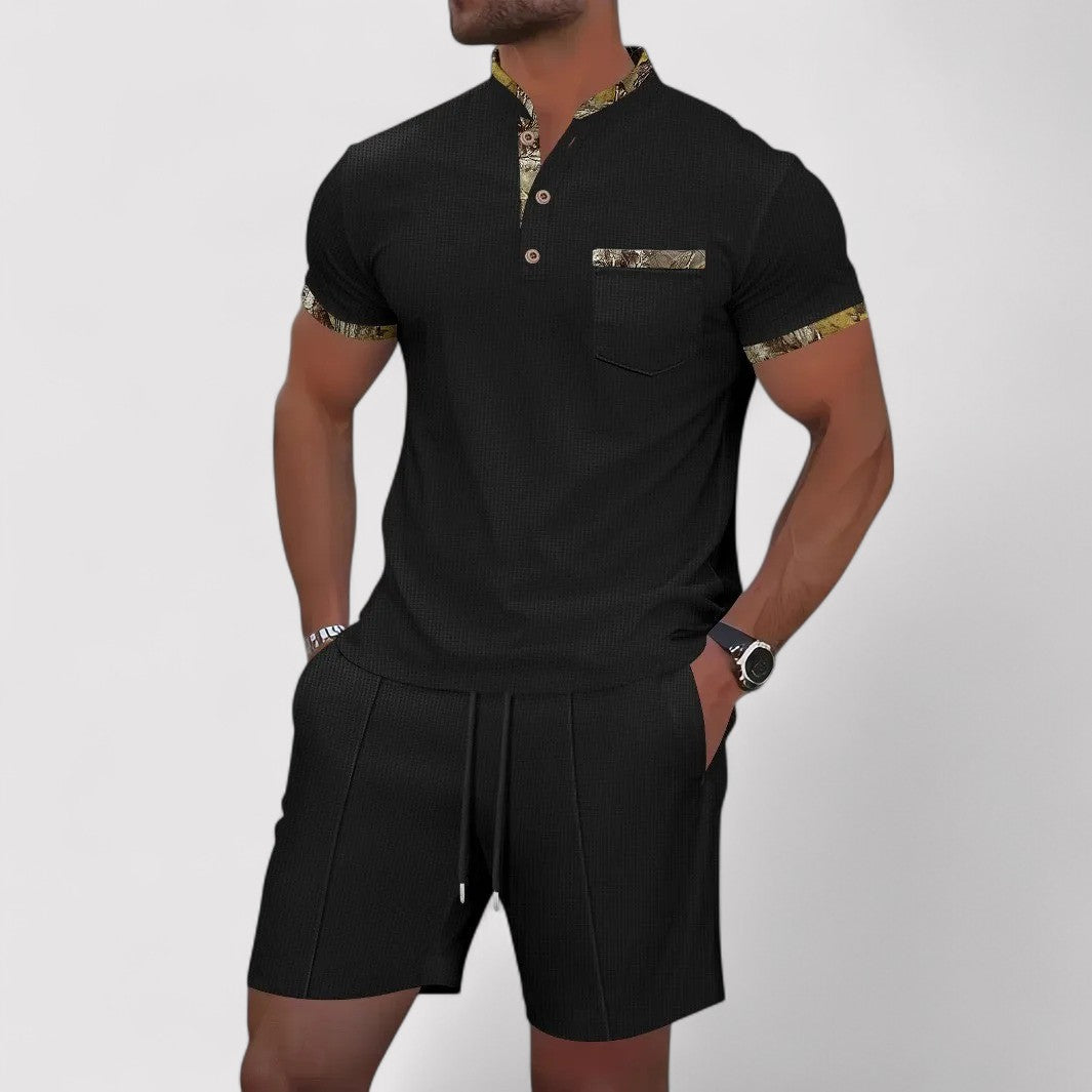 Lorenzi & Montague | The Adriano – 2-Piece Polo Summer Set