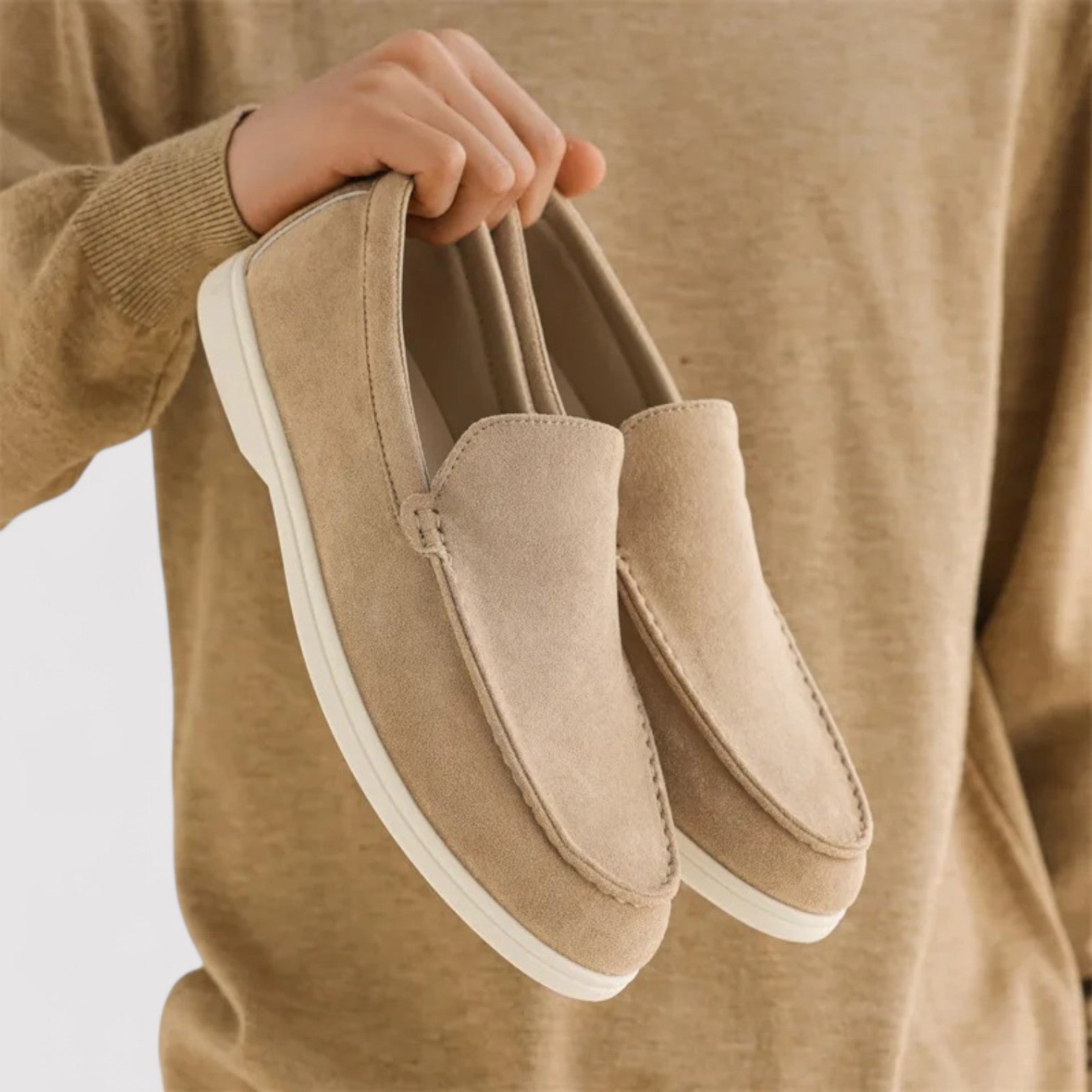 Lorenzi & Montague | The Renato – Suede Driving Loafers