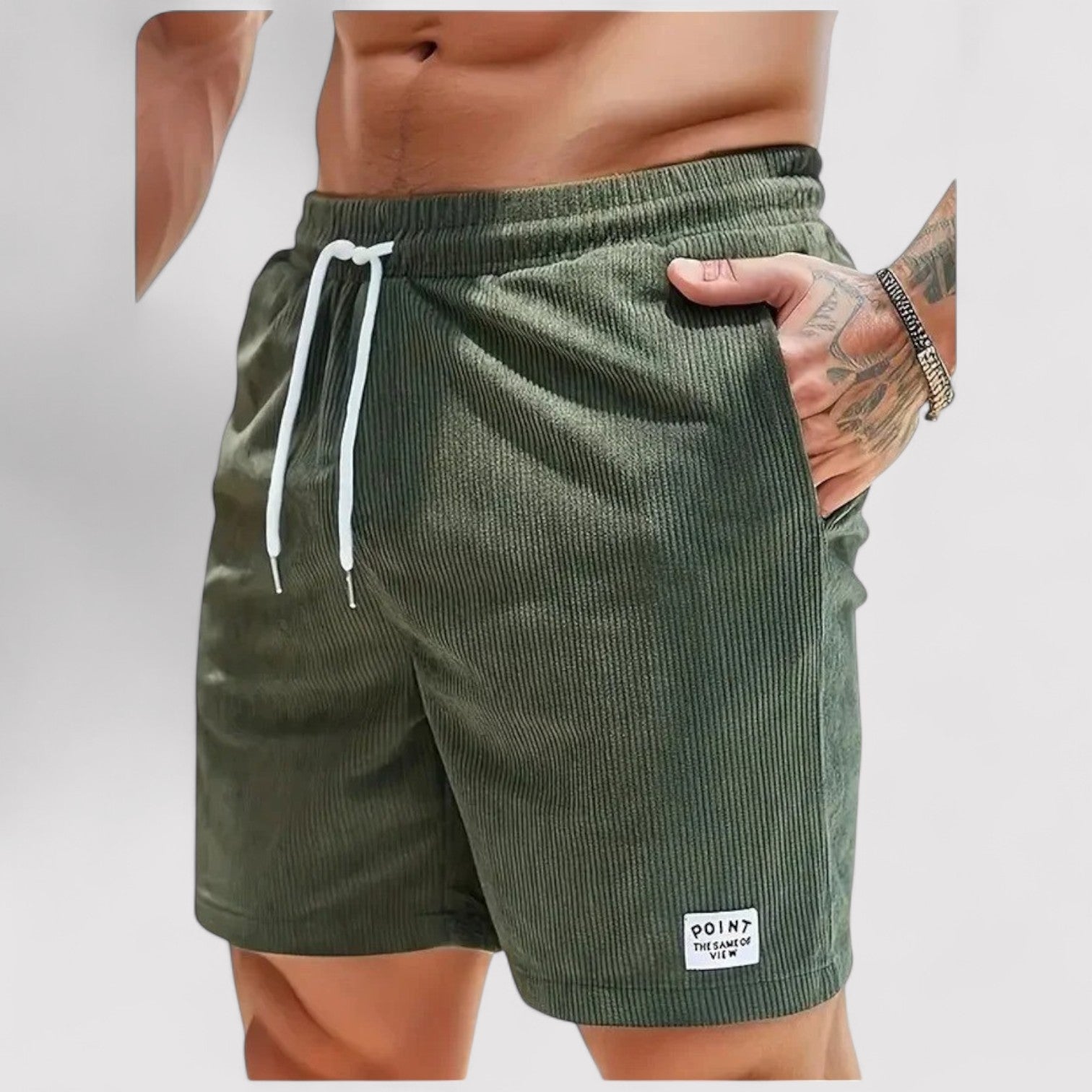 Lorenzi & Montague | The Arno – Corduroy Shorts