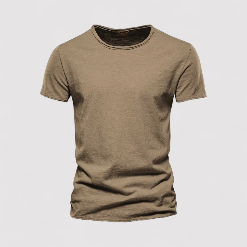 Lorenzi & Montague | The Armando – Slim Cotton T-Shirt