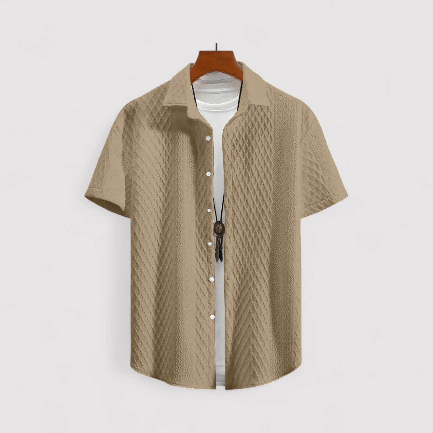 Lorenzi & Montague | The Leone – Jacquard Summer Shirt